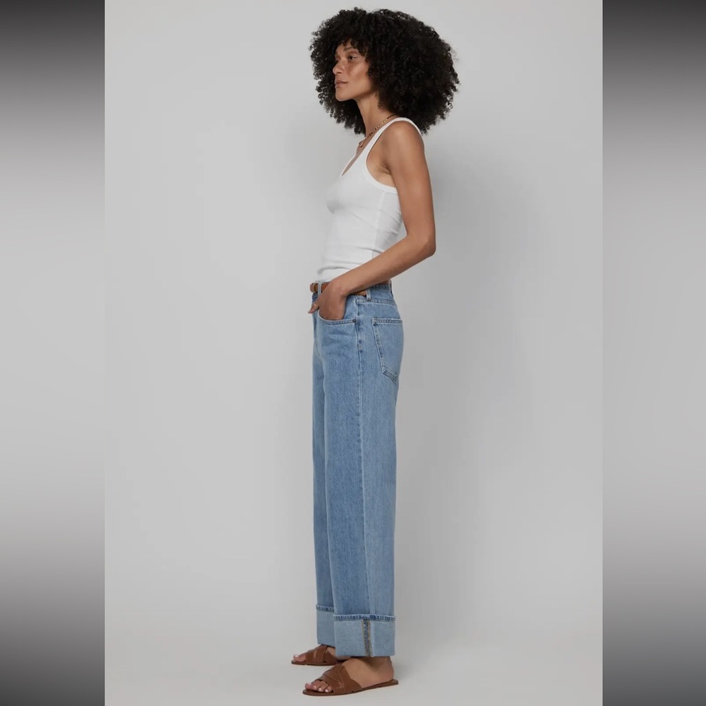 Oliver Logan | Parker Baggy Cuffed Wide-Leg | 100% Recycled Cotton AuthenticJean - Picture 10 of 14